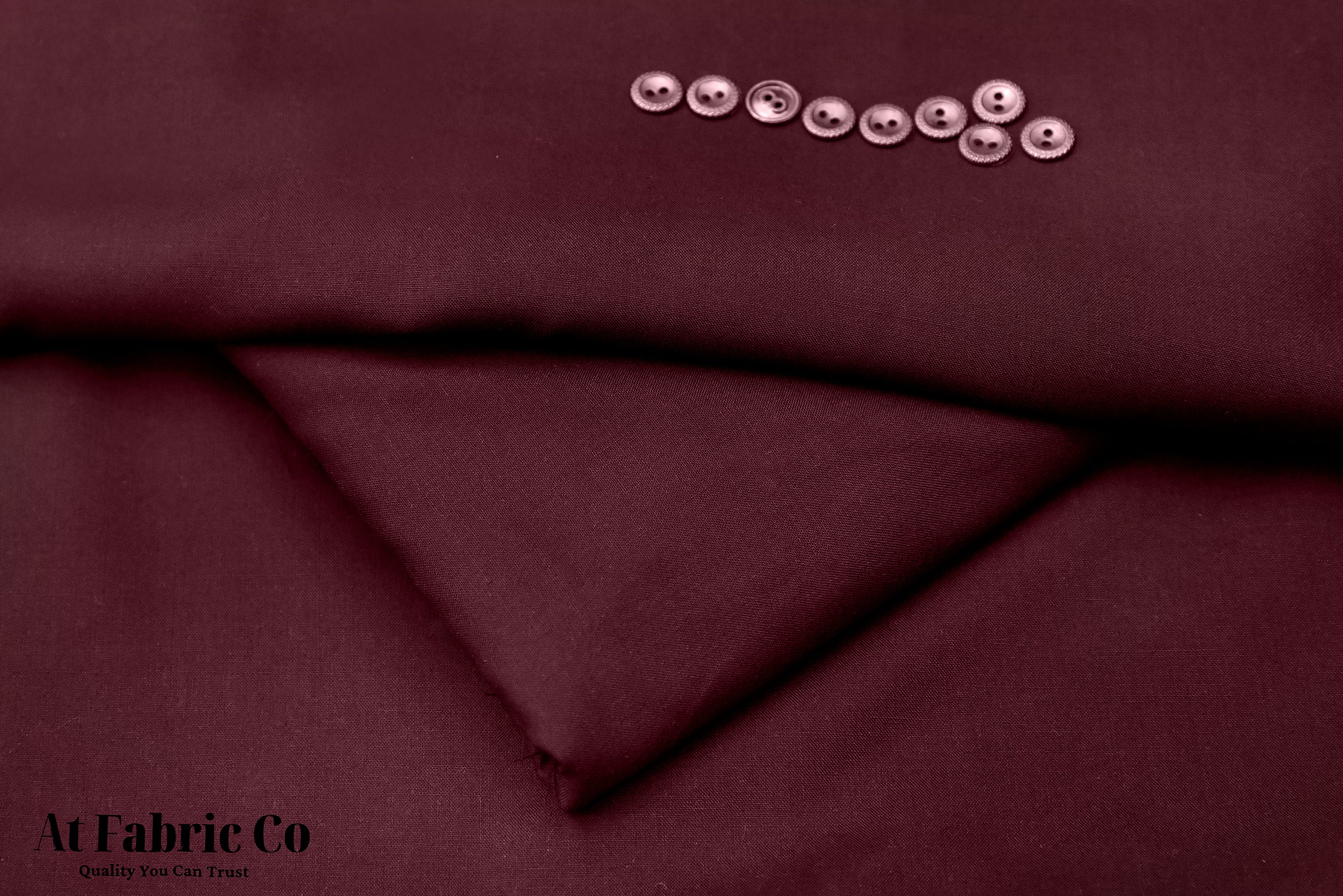 Wash & Wear Mahroon Shade